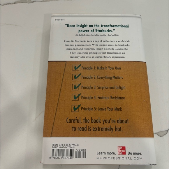 The Starbucks Experience Book by Joseph A. Michelli - Picture 2 of 2